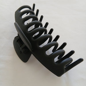 Large Matte Honeybee Claw Clip - Black
