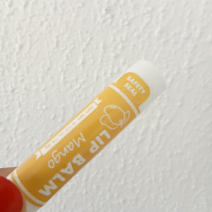 Moisturising Clear Mini Lip Balm - Mango