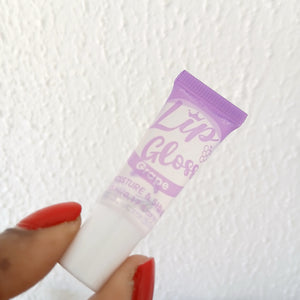 Moisturising Clear Mini Lip Gloss - Grape