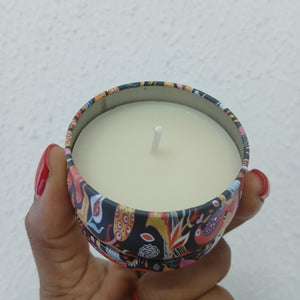 Soy Wax Mini Scented Candle - Lemon