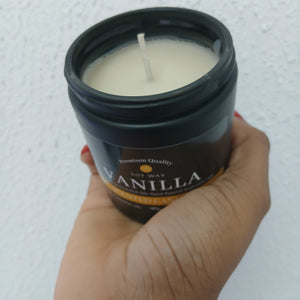 Soy Wax Large Scented Candle - Vanilla