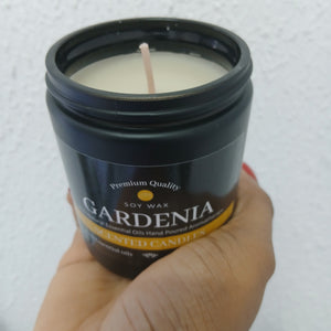 Soy Wax Large Scented Candle - Gardenia