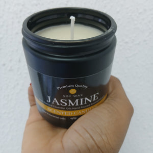 Soy Wax Large Scented Candle - Jasmine
