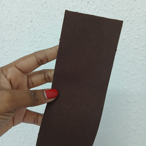 Large Cotton Waterproof Boob Tape Strips - Dark Brown (Pack of 2)