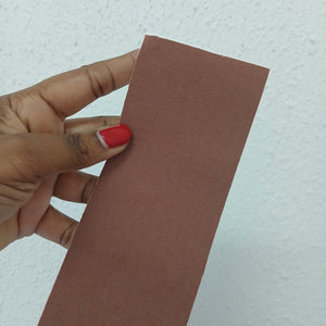 Large Cotton Waterproof Boob Tape Strips - Brown (Pack of 2)