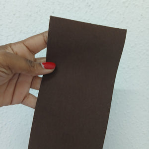 Plus Cotton Waterproof Boob Tape Strips - Dark Brown (Pack of 2)