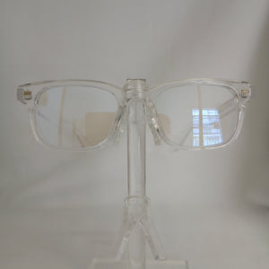 Small Round Frame Clear Glasses - Kacie