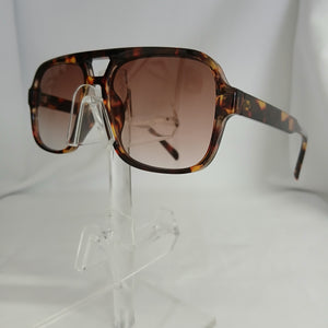 Leopard Large Aviator Frame Sunglasses - Rada