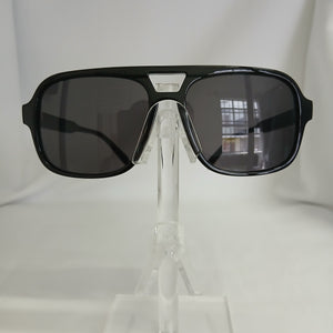 Black Large Aviator Frame Sunglasses - Rada