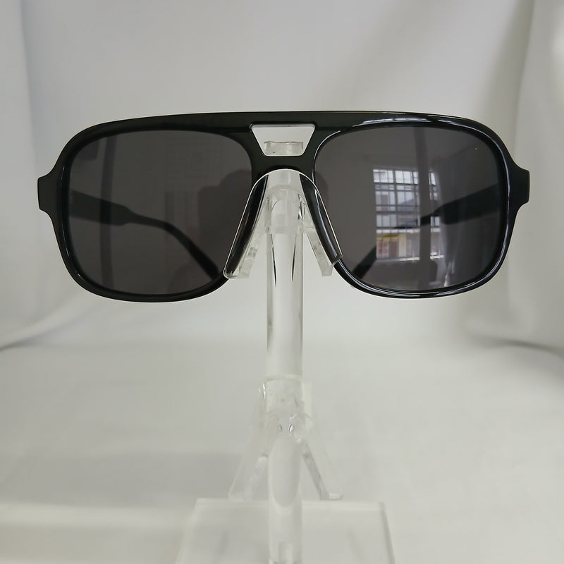 Black Large Aviator Frame Sunglasses - Rada