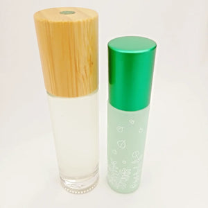 10 ML Mini Roller Bottle Pure Perfume - Light Green