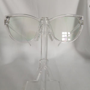 Cat Eye Slim Clear Glasses - Cidney