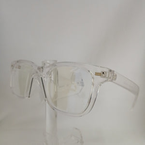 Small Round Frame Clear Glasses - Kacie