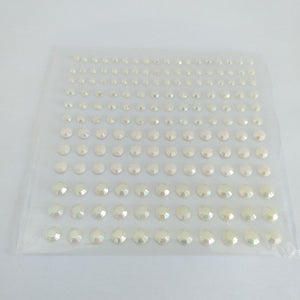 Self Adhesive Body Gems - Milky White