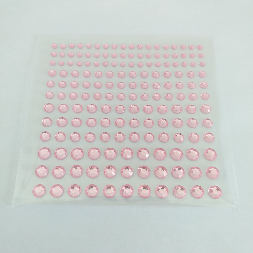Self Adhesive Body Gems - Light Pink