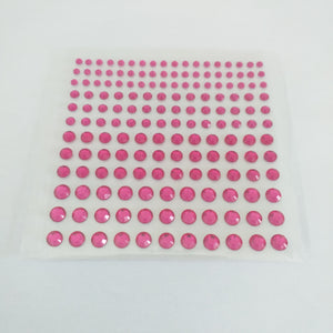 Self Adhesive Body Gems - Dark Pink
