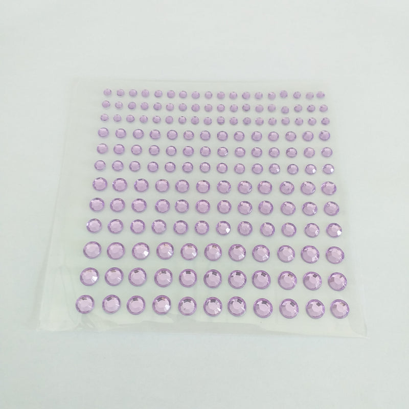 Self Adhesive Body Gems - Light Purple