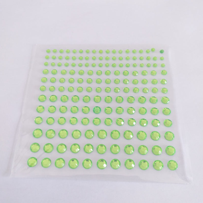 Self Adhesive Body Gems - Neon Green