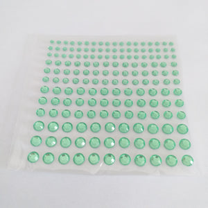 Self Adhesive Body Gems - Light Green