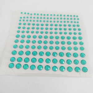 Self Adhesive Body Gems - Sea Green