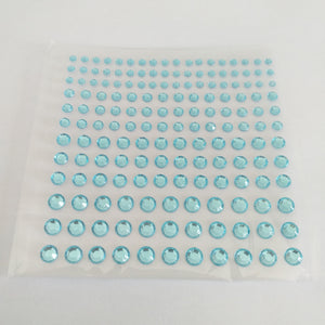 Self Adhesive Body Gems - Light Blue