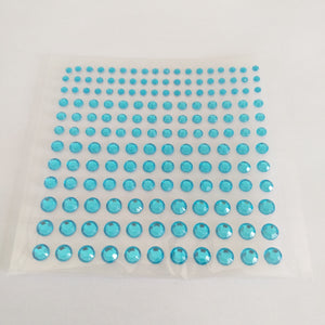 Self Adhesive Body Gems - Bright Blue