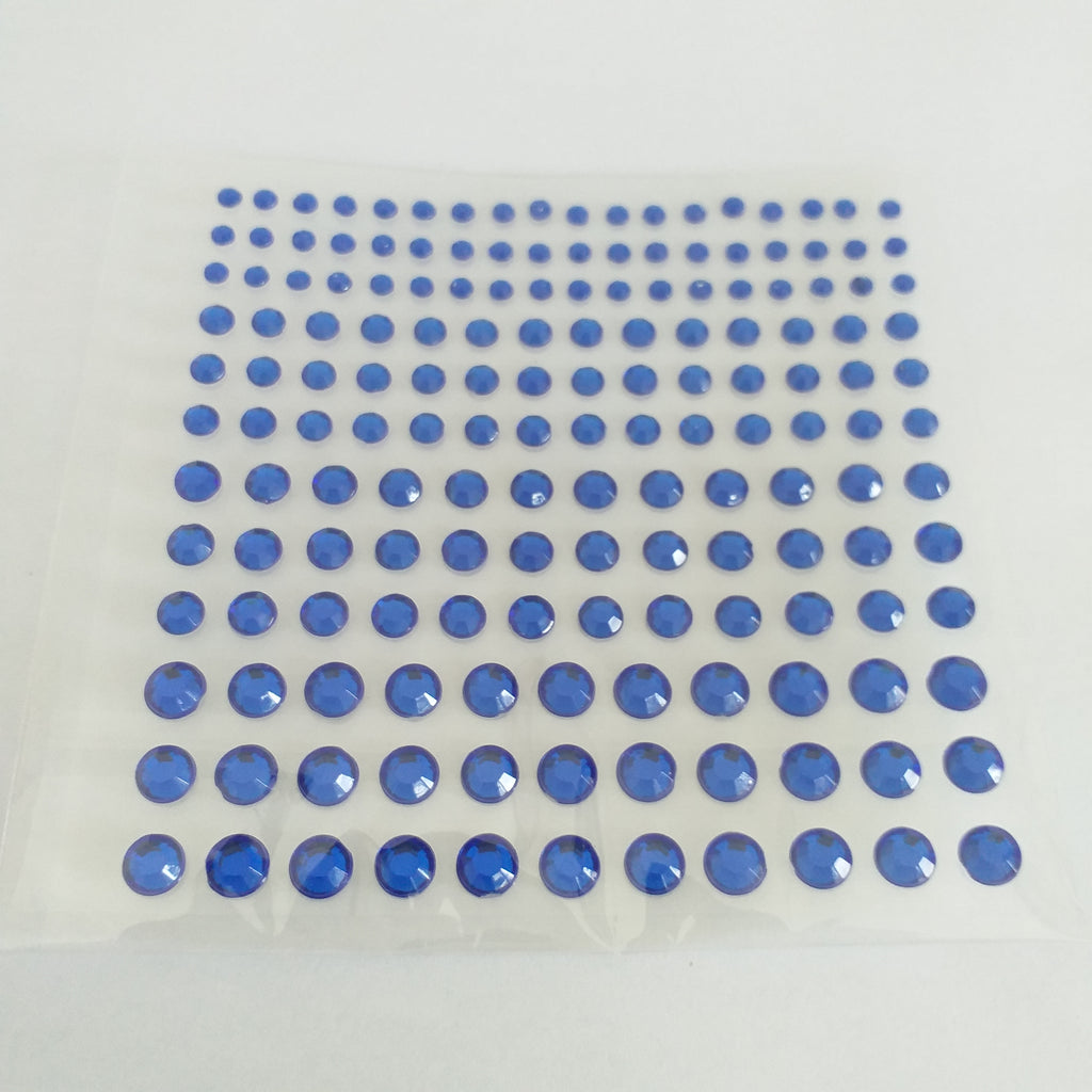 Self Adhesive Body Gems - Deep Blue