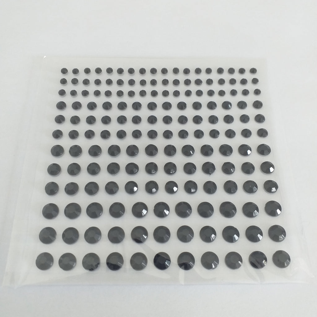 Self Adhesive Body Gems - Black