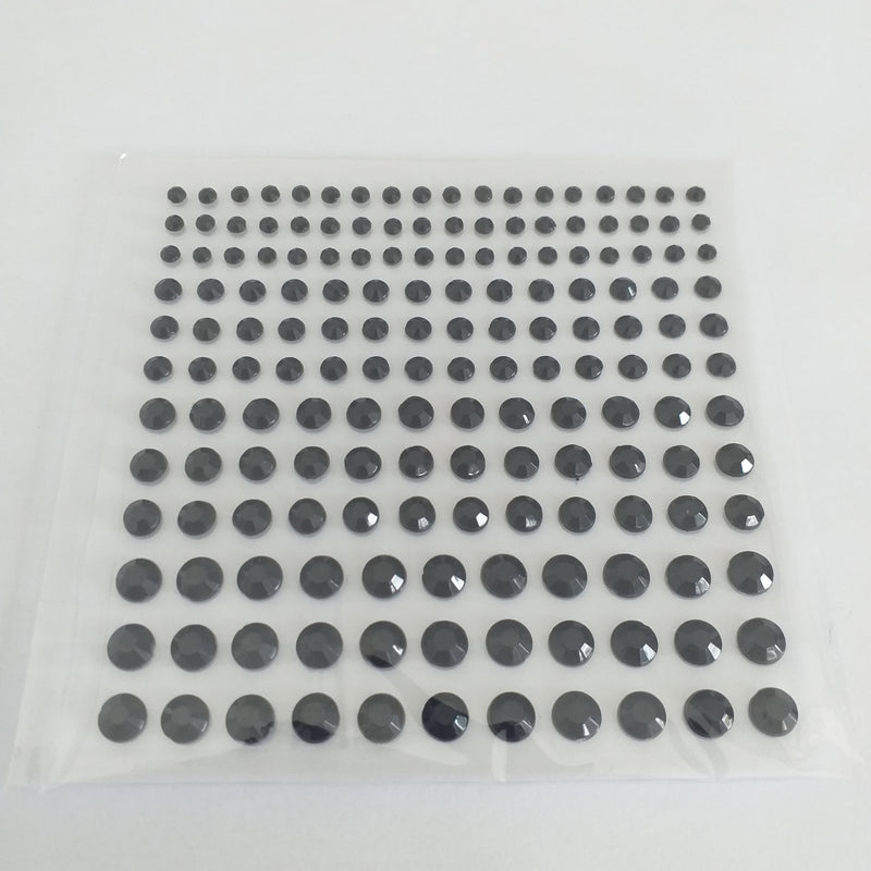 Self Adhesive Body Gems - Black